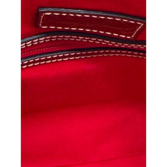 Dooney Bourke Pebble Grain Black Crossbody Bag Adjustable Strap Gold Hardware - Picture 12 of 16